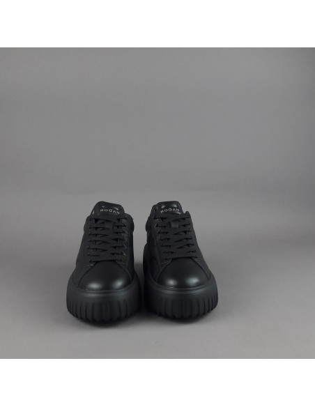 Hogan --- H-Stripes Donna H645 Pelle Nappa Nero Prezzo 430,00