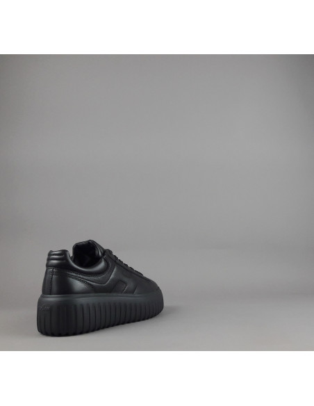 Hogan --- H-Stripes Donna H645 Pelle Nappa Nero Prezzo 430,00