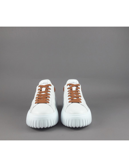 Hogan --- Stripes Donna Pelle Nappa Bianco Prezzo 430,00