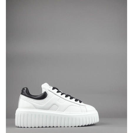 Hogan --- Stripes Donna Pelle Nappa Bianco Prezzo 430,00