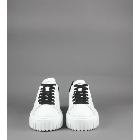 Hogan --- H-Stripes Donna H645 Pelle Nappa Bianco Prezzo 430,00