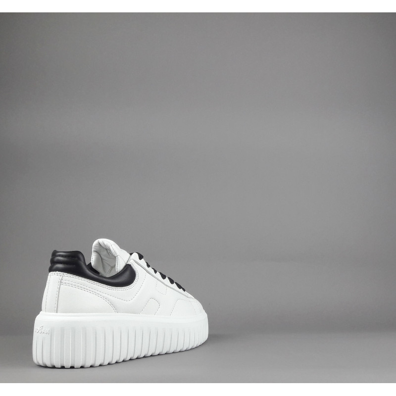 Hogan --- Stripes Donna Pelle Nappa Bianco Prezzo 430,00