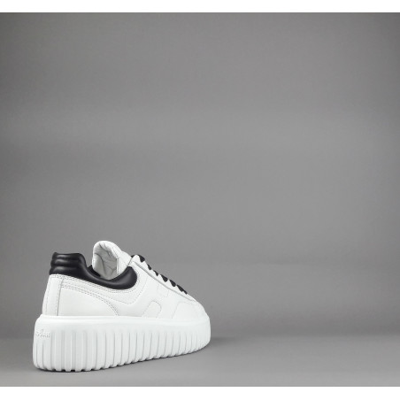 Hogan --- H-Stripes Donna H645 Pelle Nappa Bianco Prezzo 430,00