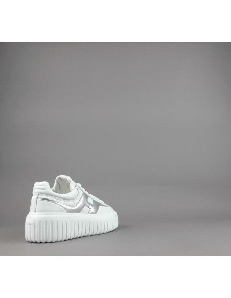 Hogan --- Stripes Donna Pelle Nappa Bianco Prezzo 430,00