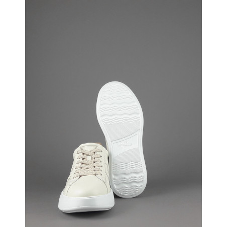 Hogan --- Rebel Donna H564 Pelle Avorio Prezzo 390,00