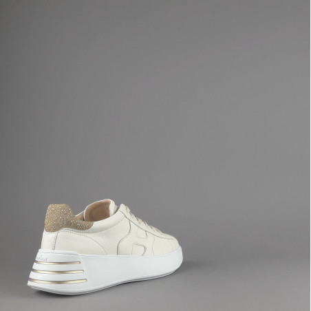 Hogan --- Rebel Donna H564 Pelle Avorio Prezzo 390,00