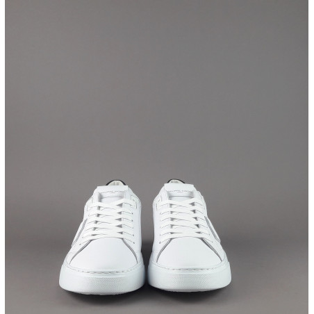 Philippe Model --- Temple Uomo Pelle Bianco Spoiler Nero Prezzo 320,00