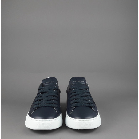 Philippe Model --- Temple Uomo Pelle Blu Scuro Prezzo 320,00