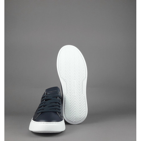 Philippe Model --- Temple Uomo Pelle Blu Scuro Prezzo 320,00