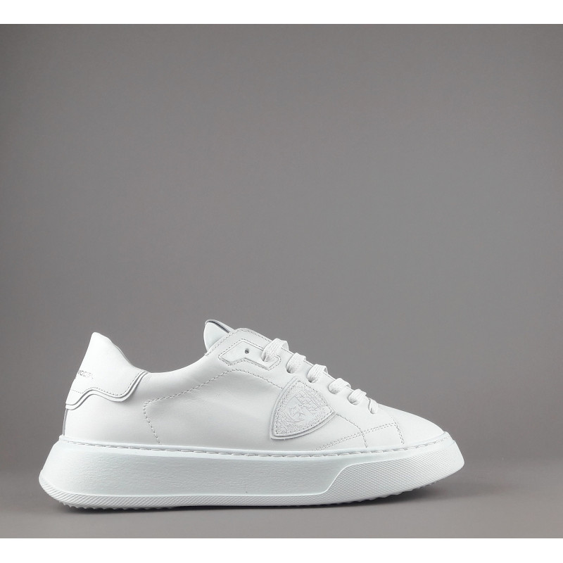 Philippe Model --- Temple Uomo Pelle Bianco Prezzo 320,00