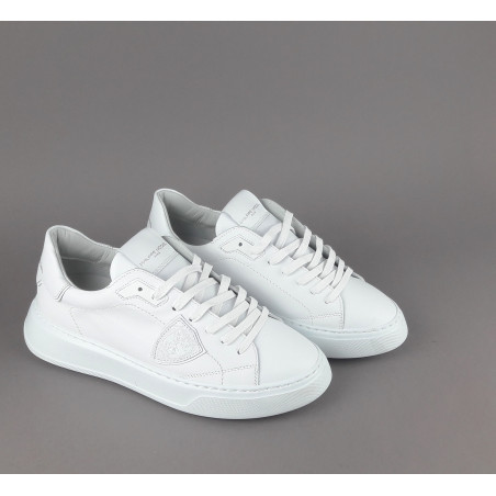 Philippe Model --- Temple Uomo Pelle Bianco Prezzo 320,00