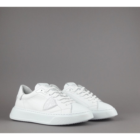 Philippe Model --- Temple Uomo Pelle Bianco Prezzo 320,00