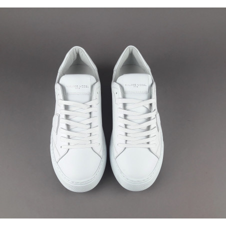 Philippe Model --- Temple Uomo Pelle Bianco Prezzo 320,00