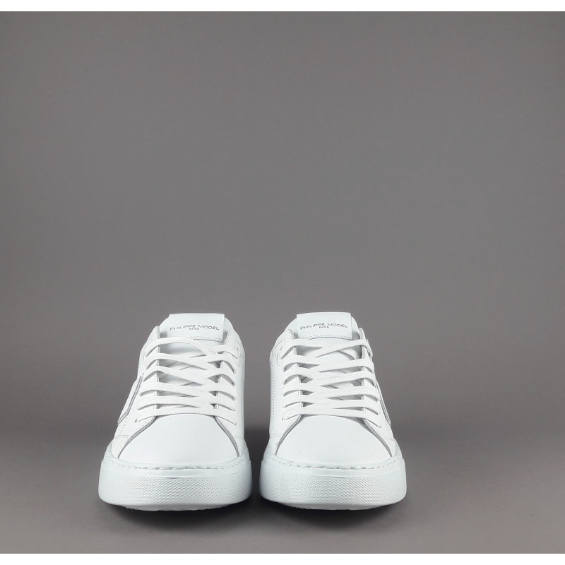 Philippe Model --- Temple Uomo Pelle Bianco Prezzo 320,00