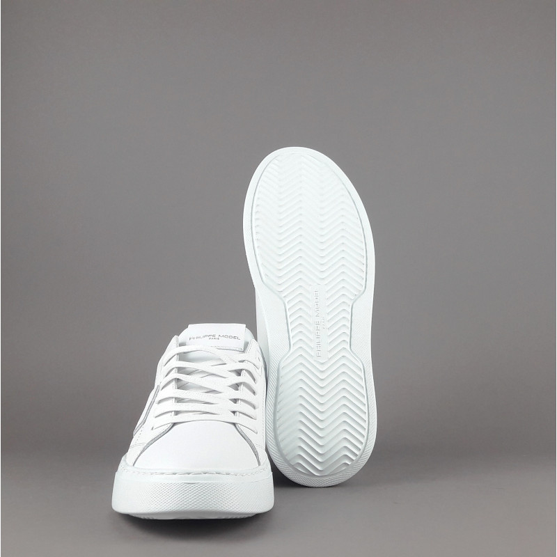 Philippe Model --- Temple Uomo Pelle Bianco Prezzo 320,00