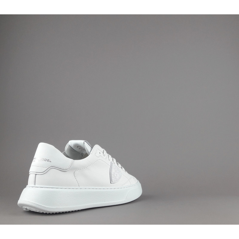 Philippe Model --- Temple Uomo Pelle Bianco Prezzo 320,00