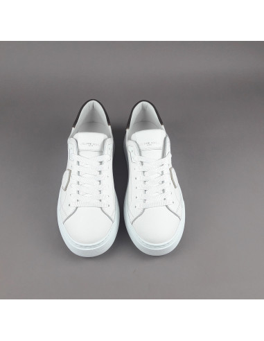 Philippe Model --- Temple Uomo Pelle Bianco Spoiler Testa Moro Prezzo 340,00