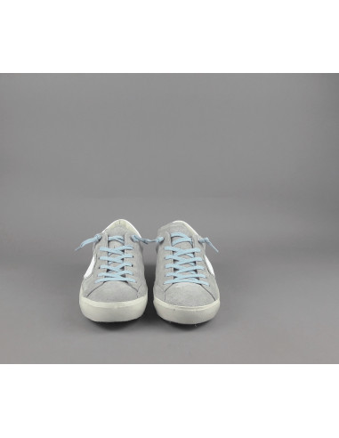 Philippe Model --- Paris Uomo Camoscio Grigio Chiaro Prezzo 340,00