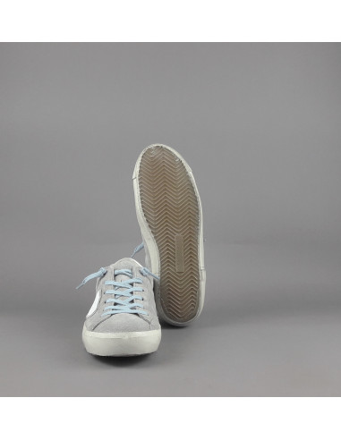 Philippe Model --- Paris Uomo Camoscio Grigio Chiaro Prezzo 340,00