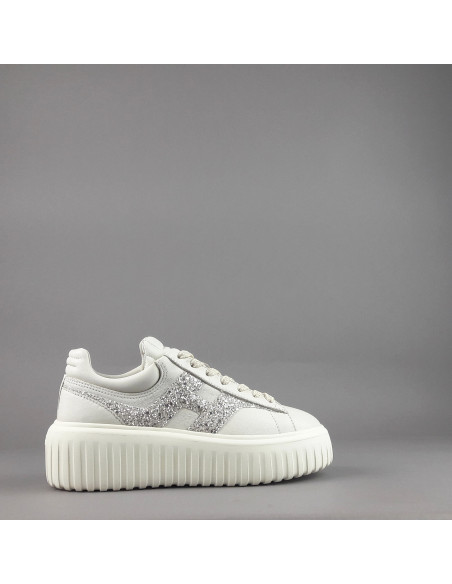 Hogan --- H-Stripes Donna H645 Pelle Nappa Avorio Prezzo 430,00