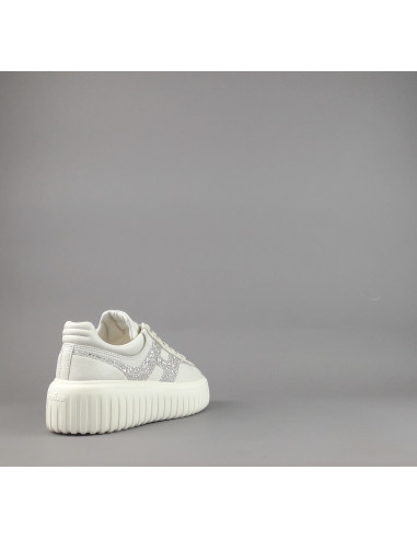 Hogan --- H-Stripes Donna H645 Pelle Nappa Avorio Prezzo 430,00