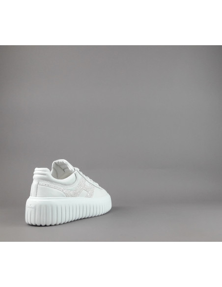 Hogan --- Stripes Donna Pelle Nappa Bianco Prezzo 430,00