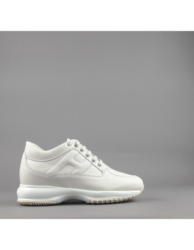 Hogan --- Interactive Donna Pelle Martellata Avorio Prezzo 430,00