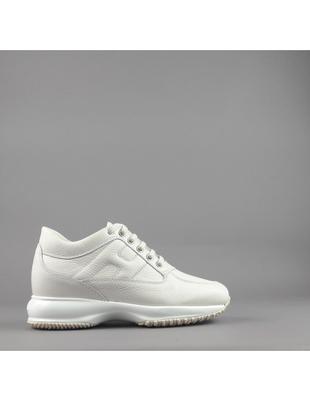 Hogan --- Interactive Donna Pelle Martellata Avorio Prezzo 430,00