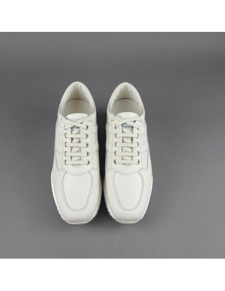 Hogan --- Interactive Donna Pelle Martellata Avorio Prezzo 430,00