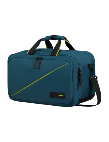 American Tourister --- Borsa Zaino Nylon Blu Petrolio Prezzo 49,00