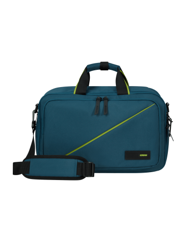 American Tourister --- Borsa Zaino Nylon Blu Petrolio Prezzo 49,00