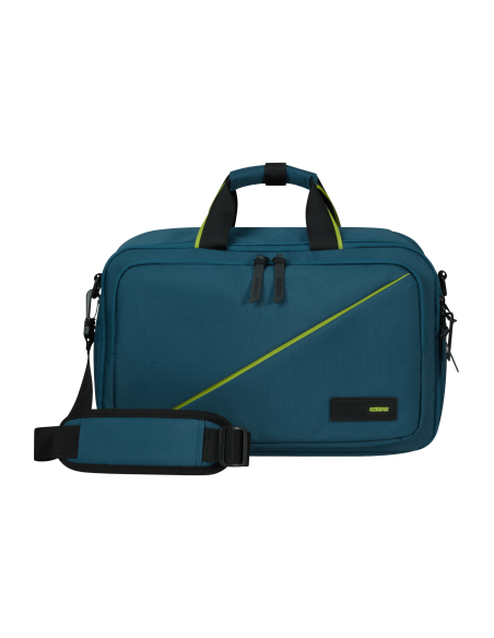 American Tourister --- Borsa Zaino Nylon Blu Petrolio Prezzo 49,00