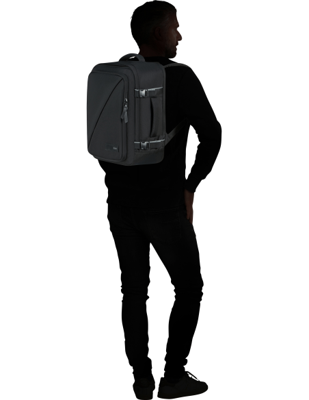 American Tourister --- Zaino S/M Nylon Nero Prezzo 55,00