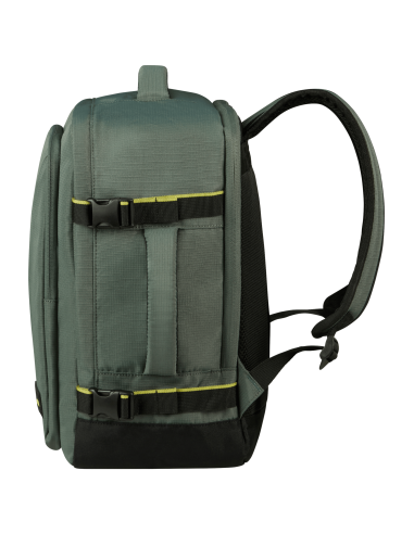 American Tourister --- Zaino S/M Nylon Verde Militare Prezzo 55,00