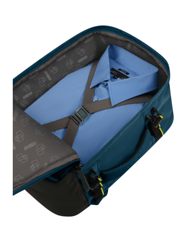 American Tourister --- Zaino S/M Nylon Blu Petrolio Prezzo 55,00