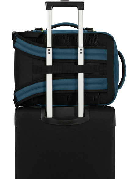 American Tourister --- Zaino S/M Nylon Blu Petrolio Prezzo 55,00