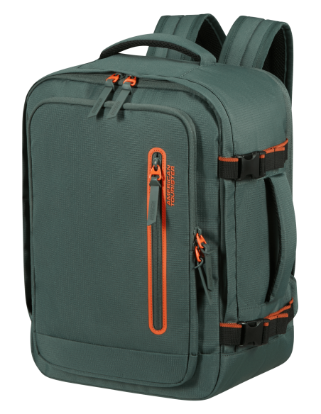 American Tourister --- Zaino S/M Nylon Verde Militare Prezzo 59,00