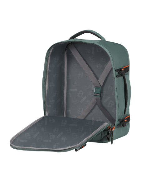 American Tourister --- Zaino S/M Nylon Verde Militare Prezzo 59,00
