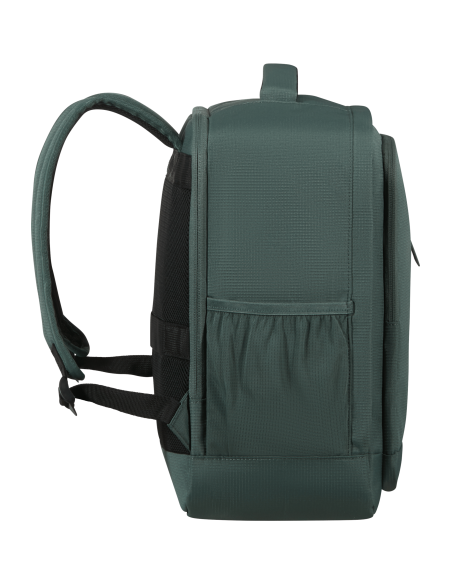 American Tourister --- Zaino S/M Nylon Verde Militare Prezzo 59,00