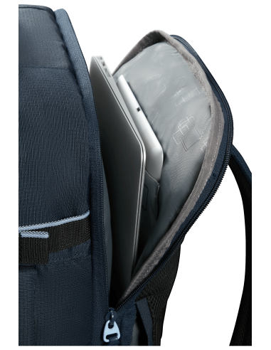 American Tourister --- Zaino S/M Nylon Blu Scuro Prezzo 59,00