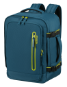 American Tourister --- Zaino S/M Nylon Blu Petrolio Prezzo 59,00