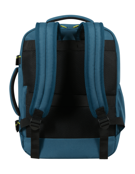 American Tourister --- Zaino S/M Nylon Blu Petrolio Prezzo 59,00