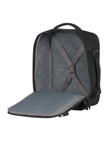 American Tourister --- Zaino S/M Nylon Nero Prezzo 59,00