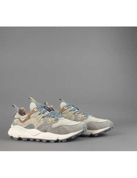 Flower Mountain --- Yamano 3 Uomo Camoscio Tela Talpa Prezzo 209,00