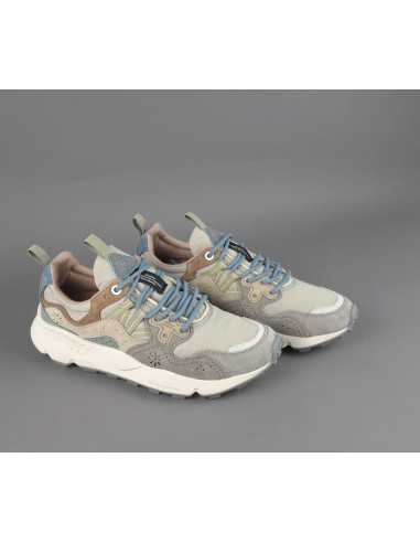 Flower Mountain --- Yamano 3 Uomo Camoscio Tela Talpa Prezzo 209,00