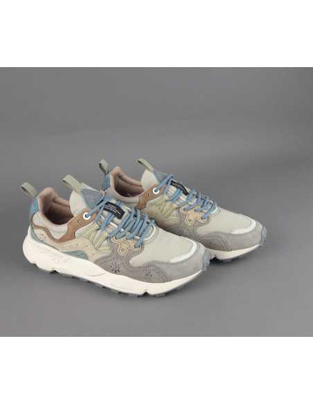 Flower Mountain --- Yamano 3 Uomo Camoscio Tela Talpa Prezzo 209,00