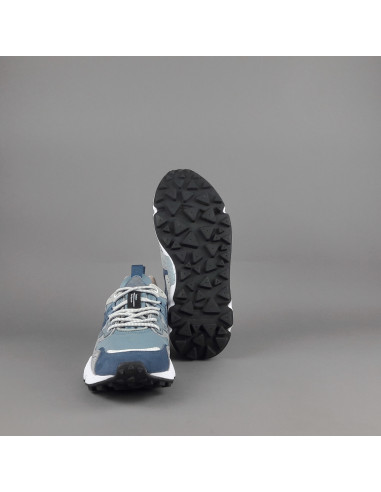 Flower Mountain --- Yamano 3 Uomo Camoscio Tela Blu Prezzo 209,00