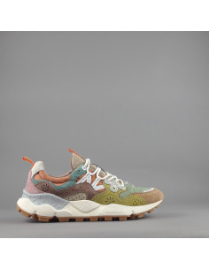 Flower Mountain --- Yamano 3 Uomo Camoscio Tela Marrone Chiaro Prezzo 209,00