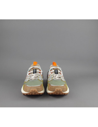 Flower Mountain --- Yamano 3 Uomo Camoscio Tela Marrone Chiaro Prezzo 209,00