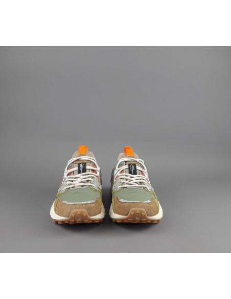 Flower Mountain --- Yamano 3 Uomo Camoscio Tela Marrone Chiaro Prezzo 209,00